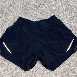 Black lululemon shorts